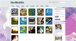 Desktop Screenshot of nurmuslim.com