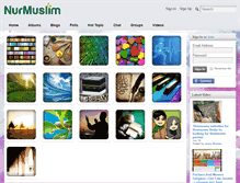 Tablet Screenshot of nurmuslim.com